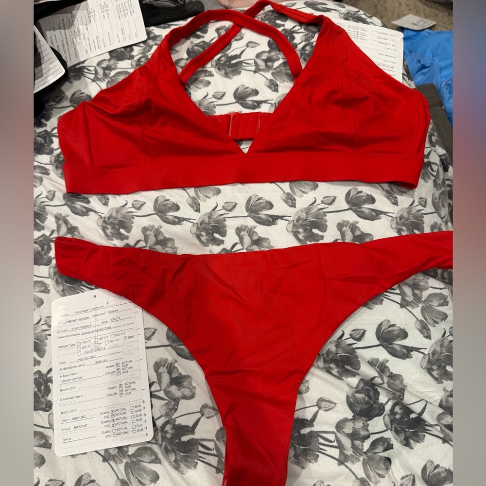 Fabletics Red Bikini Set